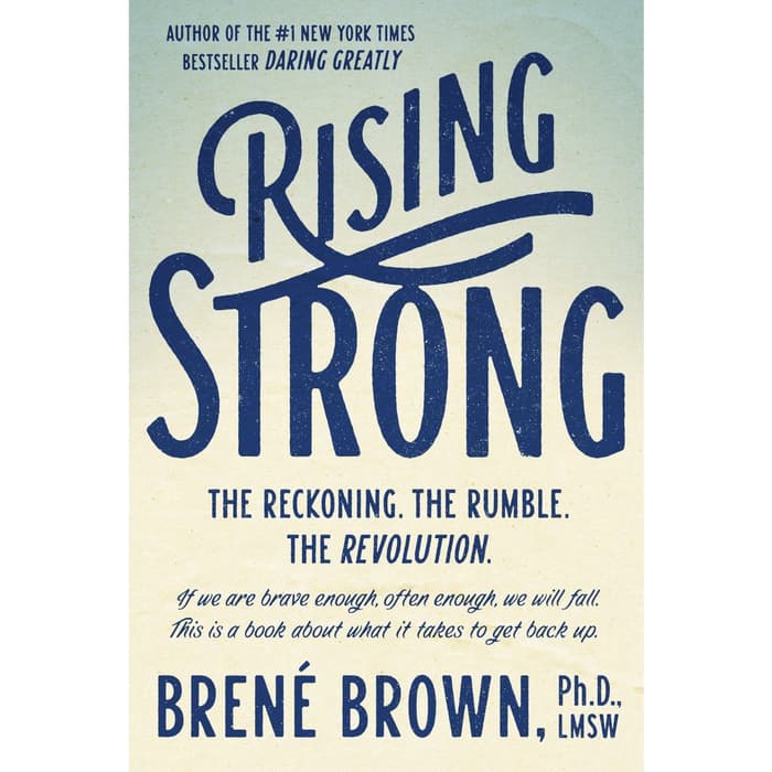 

Buku Brené Brown - Rising Strong-Vermilion (2015) - HARD COVER