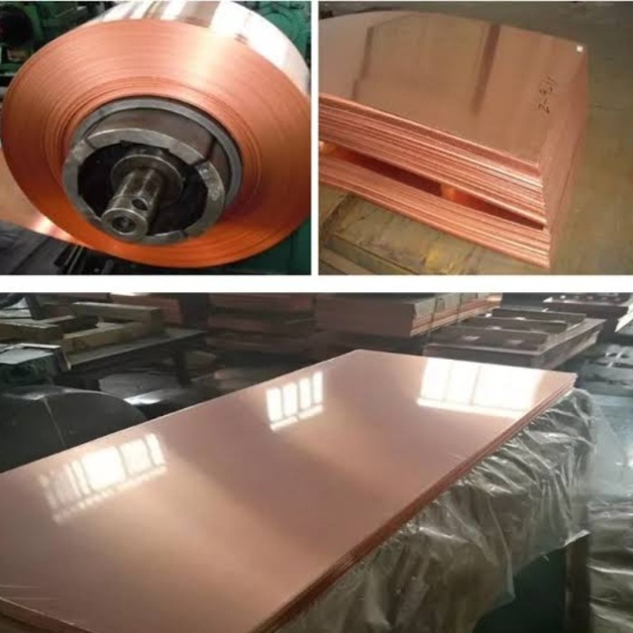 Plat Tembaga Tebal 0.01mm x 300x500mm