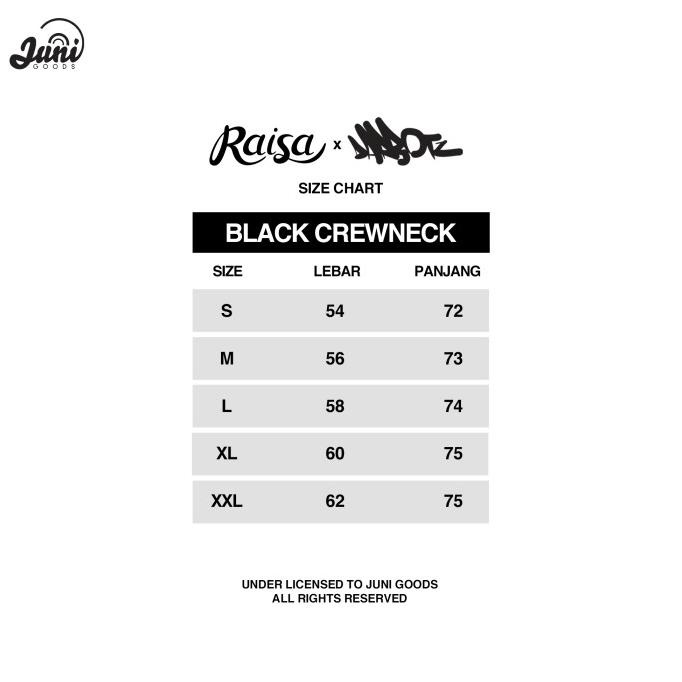 Raisa x Darbotz Crewneck Black