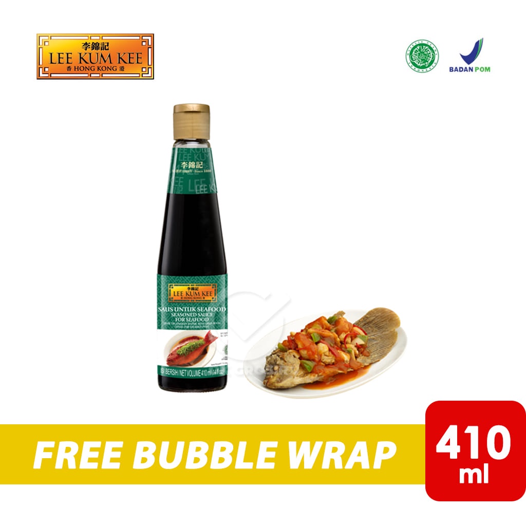 

Lee Kum Kee Sauce for Seafood / Saus Seafood (Botol Kaca 410 ml)