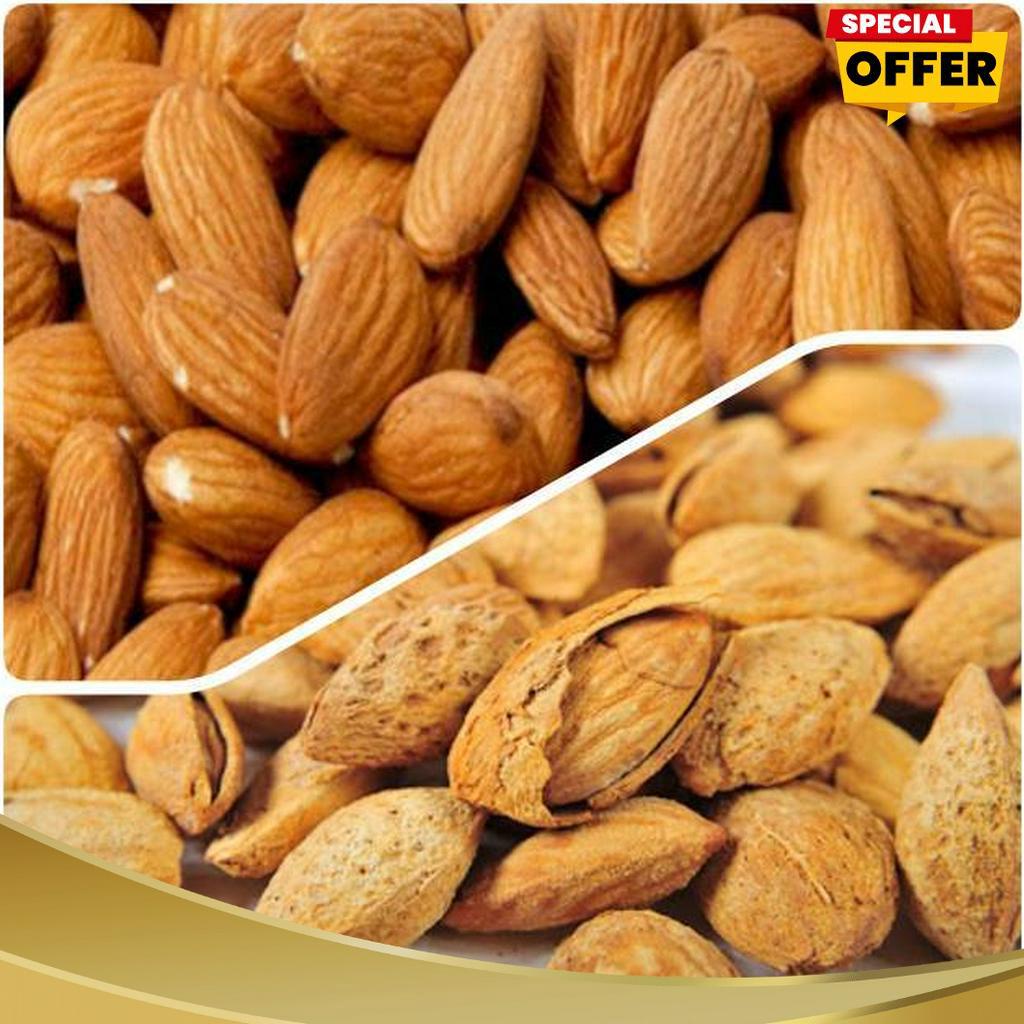 

HOT PRODUCT Paket Almond Roasted 25gr Kulit creamyKupas Original