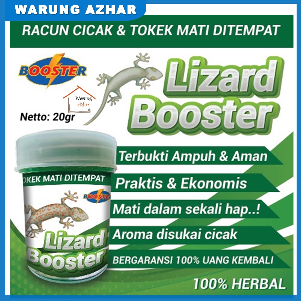 PEMBASMI CICAK AMPUH RACUN CICAK MANJUR LIZARD BOOSTER RACUN CICAK DAN TOKEK