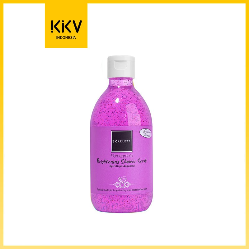 kkv-SCARLETT·WHITENING SHOWER POMEGRANE 300ml/body wash/soap