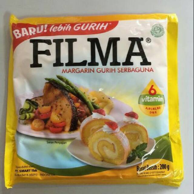 

FILMA Margarin Krim Sachet Serbaguna 200 gr /MENTEGA FILMA