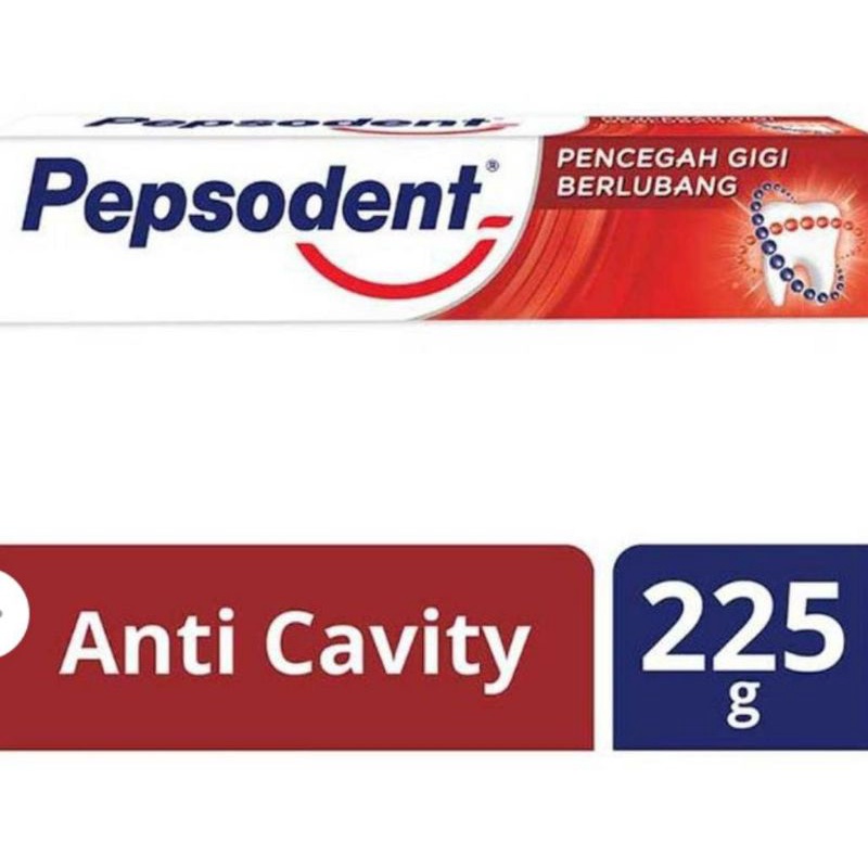 Pepsodent Pasta Gigi White Anti Cavity 225gr