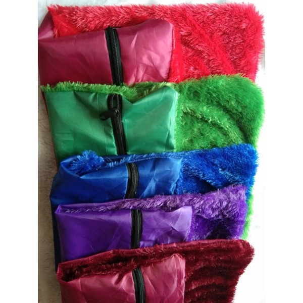SARUNG BANTAL SAPARUH BULU (BANTAL SOFA BANTAL DUDUK BANTAL KUCING/ANJING)