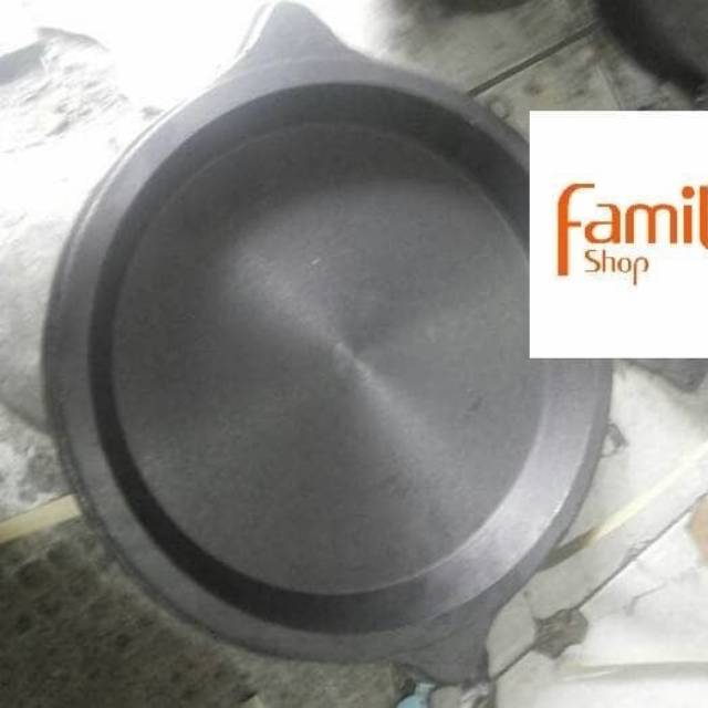 CETAKAN LOYANG MARTABAK MANIS BANGKA 18 CM TEBAL BESI COR BAJA