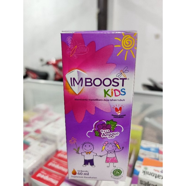 IMBOOST KIDS  VITAMIN daya tahan tubuh 120ml 60ml