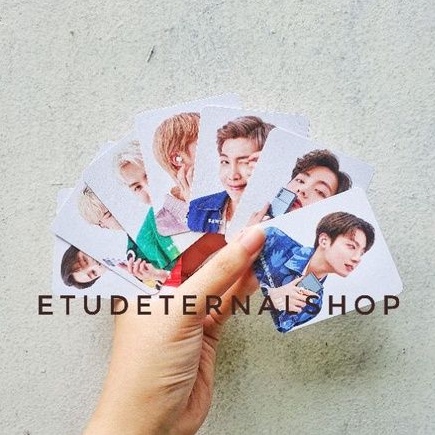 Photocard BTS Samsung Merch Official Galaxy Z Flip3 (Jimin, Suga, J-hope, RM, V, Jungkook, Jin)