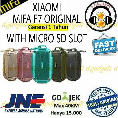 GRATIS ONGKIR XIAOMI MIFA F7 BLUETOOTH PORTABLE SPEAKER ORIGINAL - BIRU TERLARIS