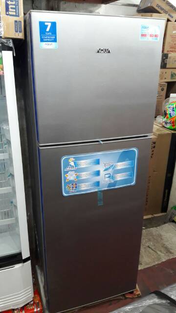 Kulkas 2 Pintu AQUA Sanyo AQR D270 DS LS 220 Liter Tinggi 153 Cm No Frost Ice Twist