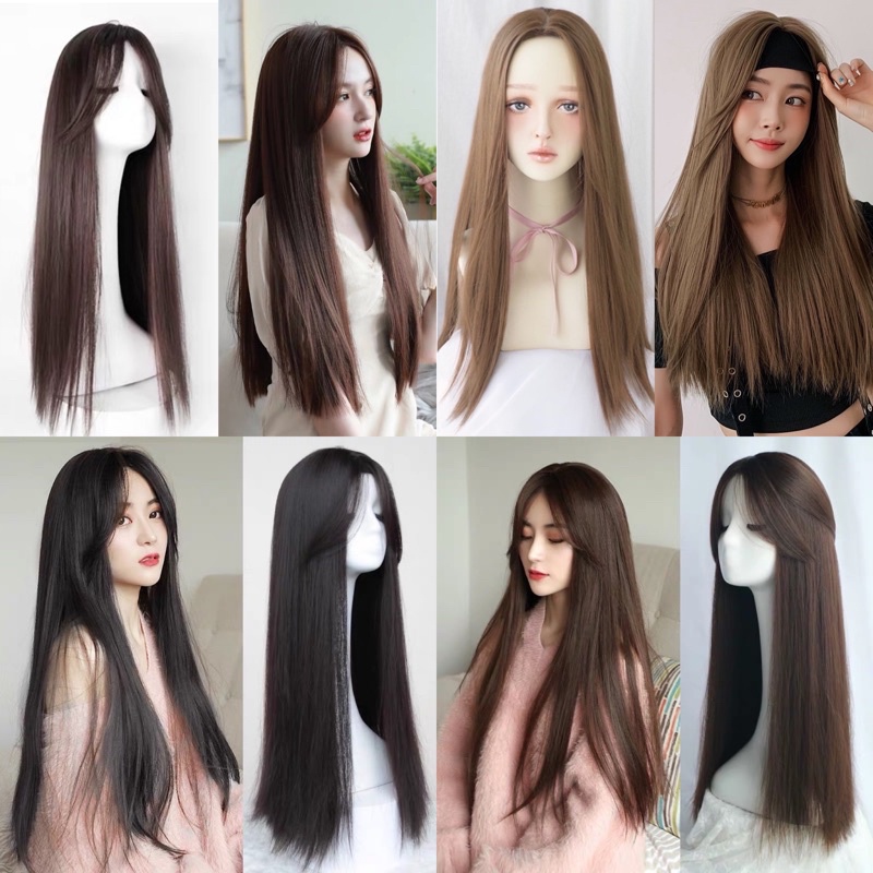 T27 full wig korea bonding tanpa poni layer / FULL WIG IKKE JENNER 65-70 cm