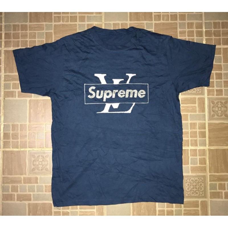 Preloved Supreme x Lv Shirt (rare) murah