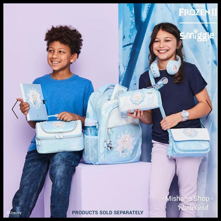 

Buruan Beli Smiggle Frozen 2 Elsa Pencil Case Dompet Tempat Pensil Manik Kilau
