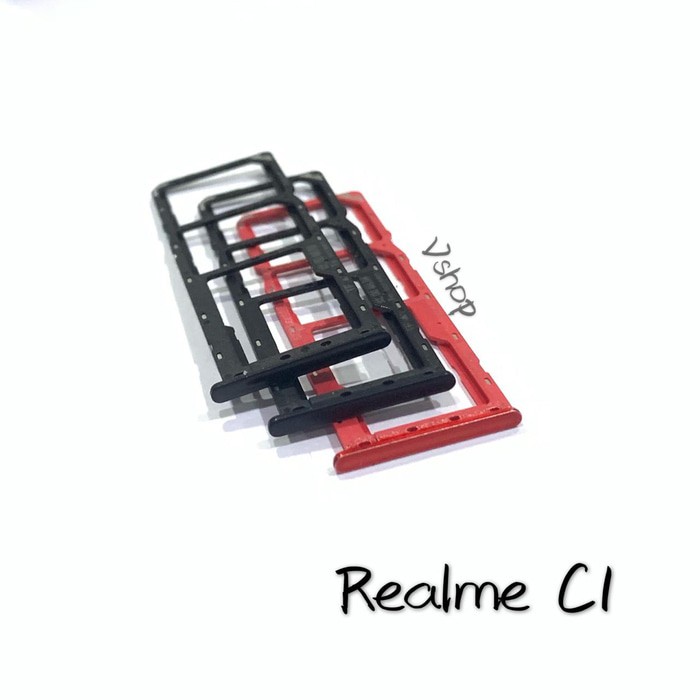 Simtray Sim Tray Tempat Dudukan Slot Sim Card Simcard Oppo REALME C1