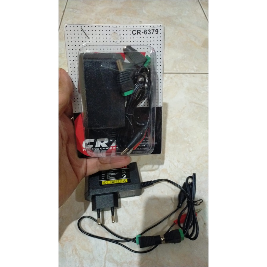 Charger Cas Aki 12V Untuk Motor Mobil Mainan Kendaraan Anak Otomatis