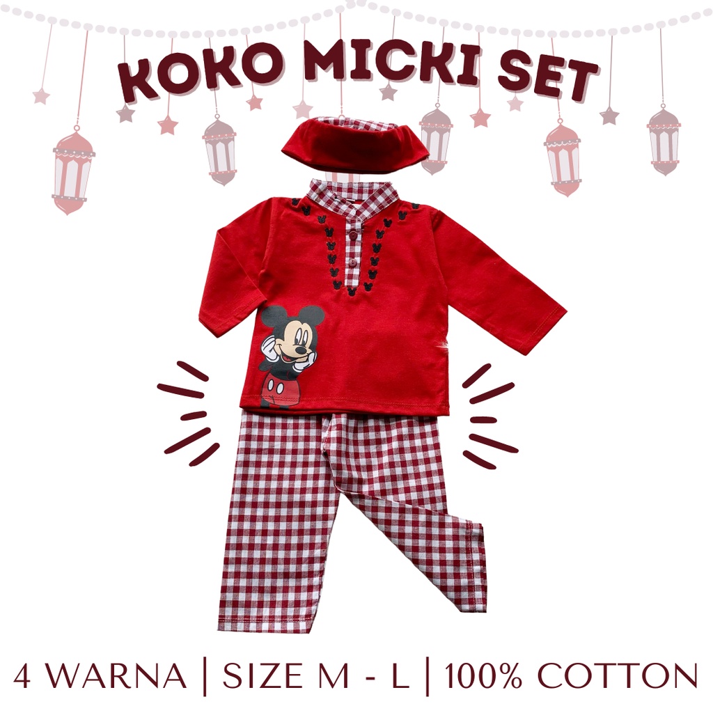 GROSIR KOKO MICKI SET