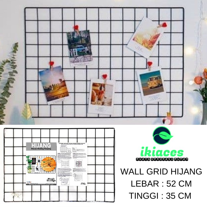 WALL GRID HIJANG WIRE GRID HIASAN DINDING JARING DINDING DEKORASI KAMAR JARING KAMAR MURAH