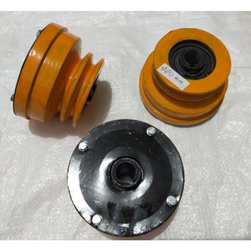 EC 10 Pulley coupling / Pulley kopling mesin Stamper kodok