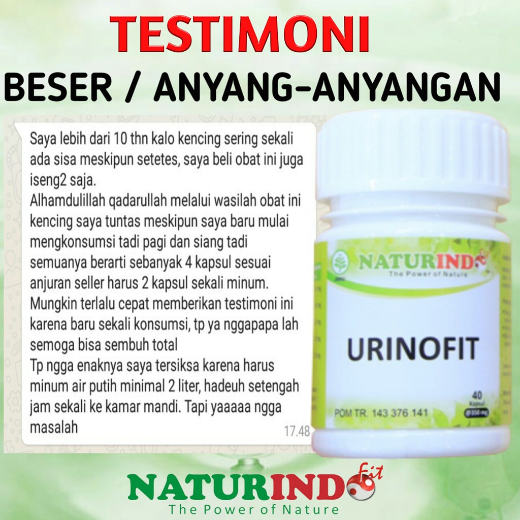Obat Herbal Infeksi Saluran Kemih Kencing Sakit Beser Anyang Anyangan Ngompol Paket Herbal Alami COD-1