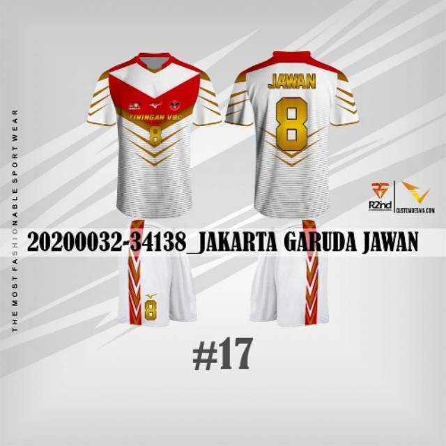 Jersey Baju Voli Printing Proliga Garuda Original Regarsport Shopee Indonesia