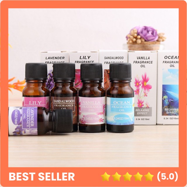 Aromaterapi Essential Oil Taffware Water Soluable Aromatherapy Diffuser Oil Pewangi Pengharum Ruangan 10ml Kopi Lavender Vanilla Jasmine Rose Lemon