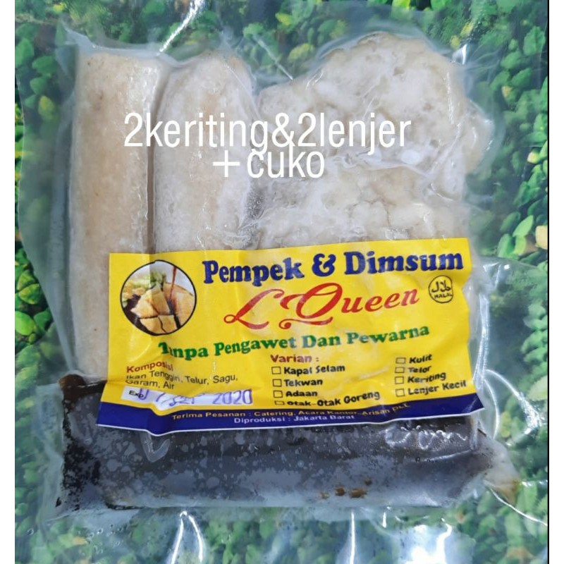 

PEMPEK LQUEEN Lenjer & krriting Khusus Gosend/grabsend