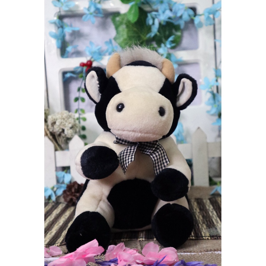Boneka sapi boneka mainan preloved