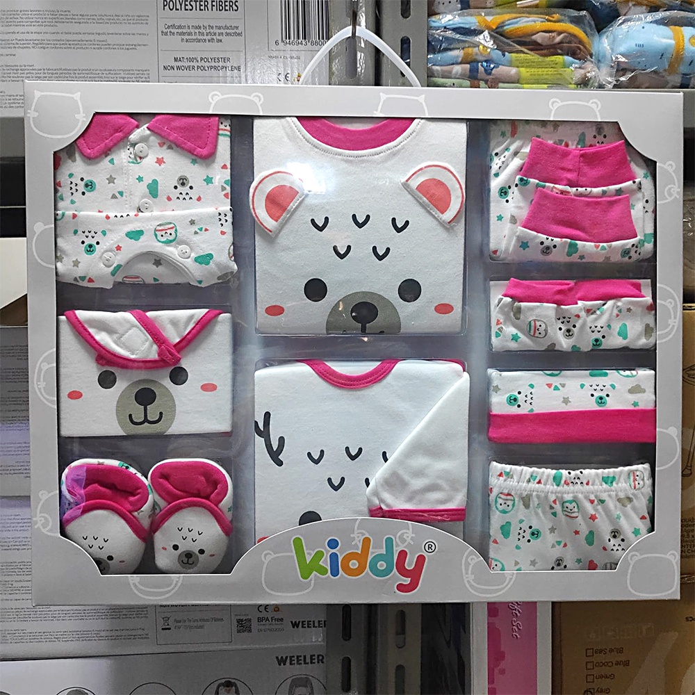 Kiddy Baby Hampers Baby Gift set All Size Paket Hadiah Kado Pakaian Baju Bayi Baru Lahir