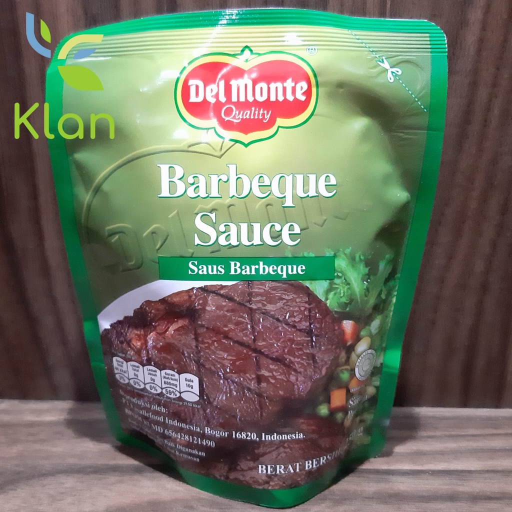 

DEL MONTE BARBEQUE SAUCE / DELMONTE SAUS SAOS BARBEQUE BBQ 250 GR