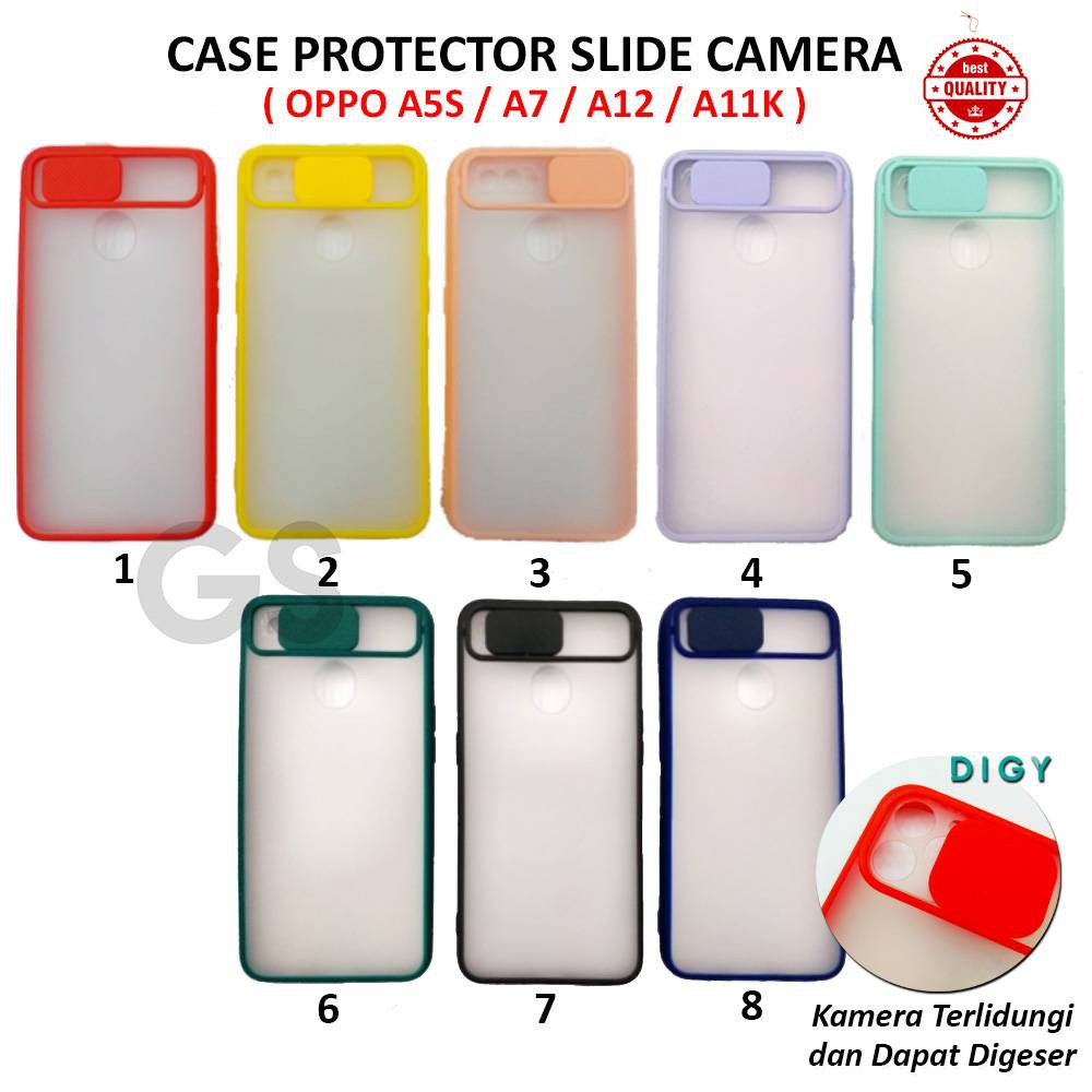 Promo Spesial OPPO A5S A7 A12 A11K A15 A15S A52 A72 A92 C17 7i A5 A9 20 Slide Camera Protection Lens