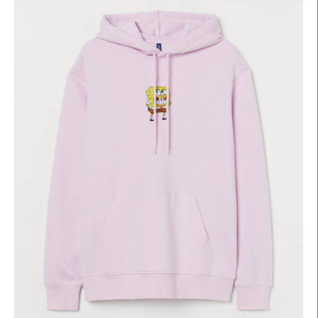  HOODIE  H  M  SPONGEBOB PINK Shopee Indonesia