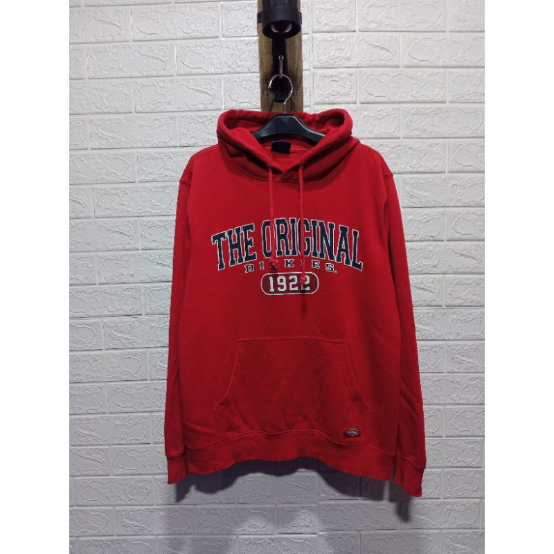 hoodie dickies merah second bekas preloved