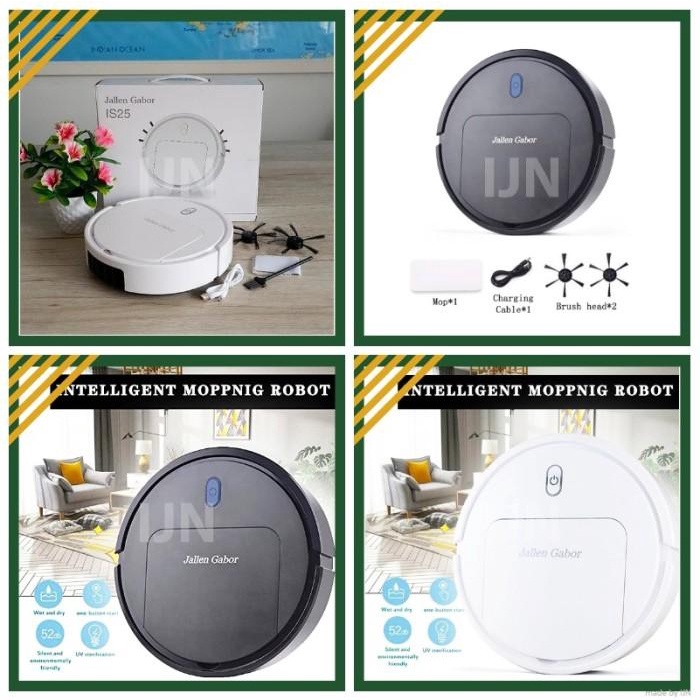 Is25 Jallen Gabor Smart Vacuum Cleaner Robot Pembersih Debu Lantai