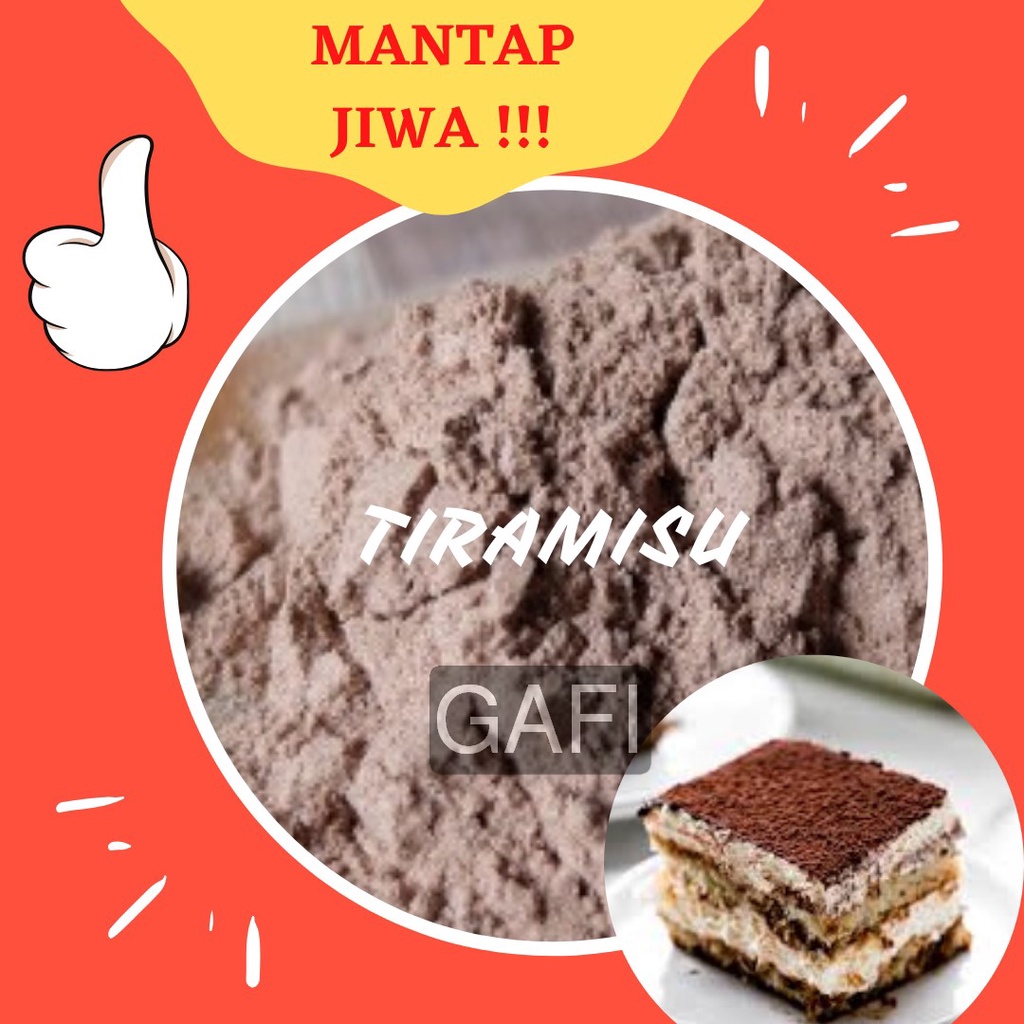 Aneka Rasa Bumbu Tabur Manis Rasa Tiramisu 1Kg Jual Bubuk Tabur Keripik Singkong Kiloan Berkualitas 