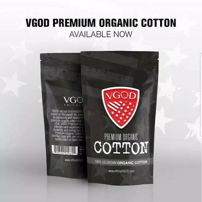 KAPAS VGOD COTTON VGOD Premium KAPAS MERK VGOD