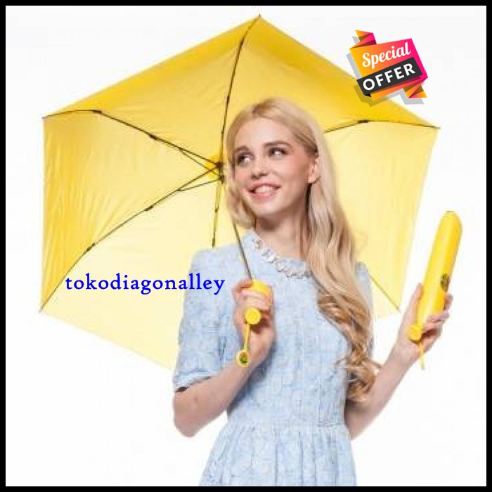 Payung Hias Lipat Pisang Banana Umbrella Unik