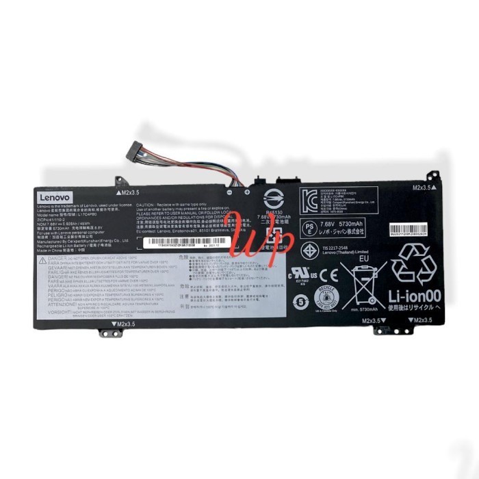 Baterai Laptop Lenovo Ideapad 530S-14ARR L17M4PB2 L17C4PB0