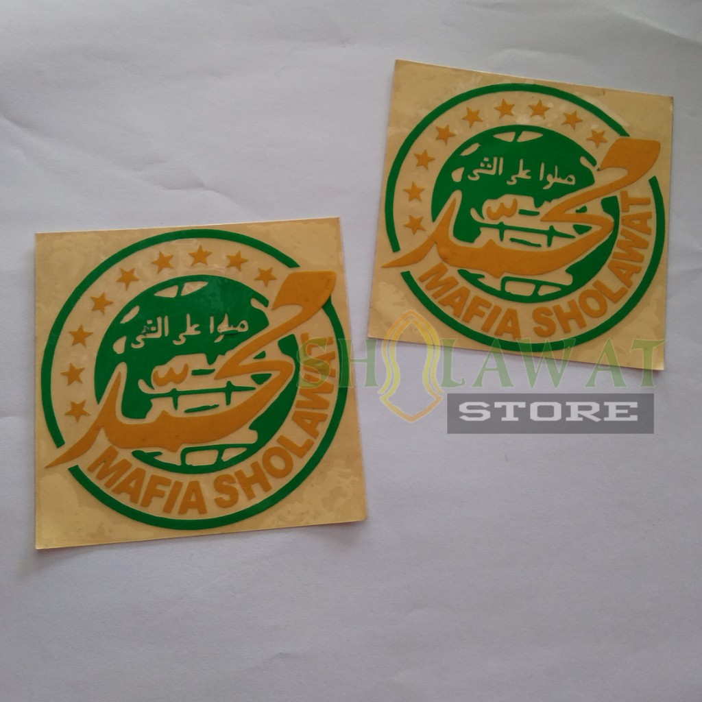 Stiker Cutting Mafish Mafia Sholawat Indonesia