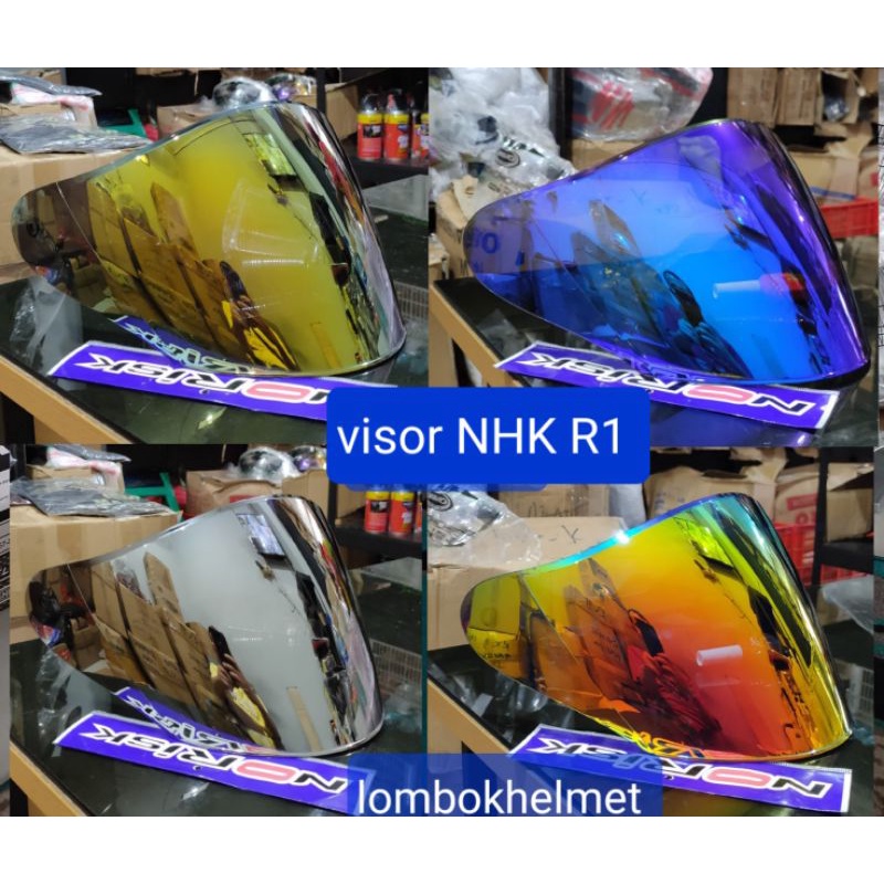 visor NHK R1/visor iridium NHK R1/visor flat NHK R1/visor helm NHK R1