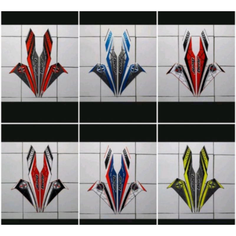 

stiker striping beat 2016 lis beat 2016