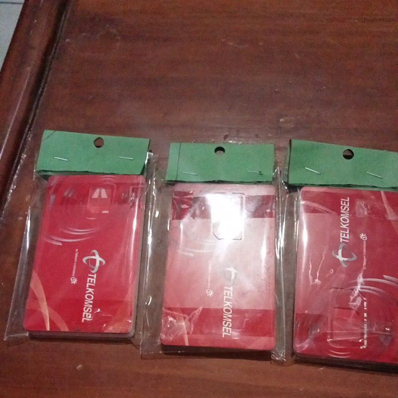 cangkang perdana Telkomsel.. isi 10 pcs