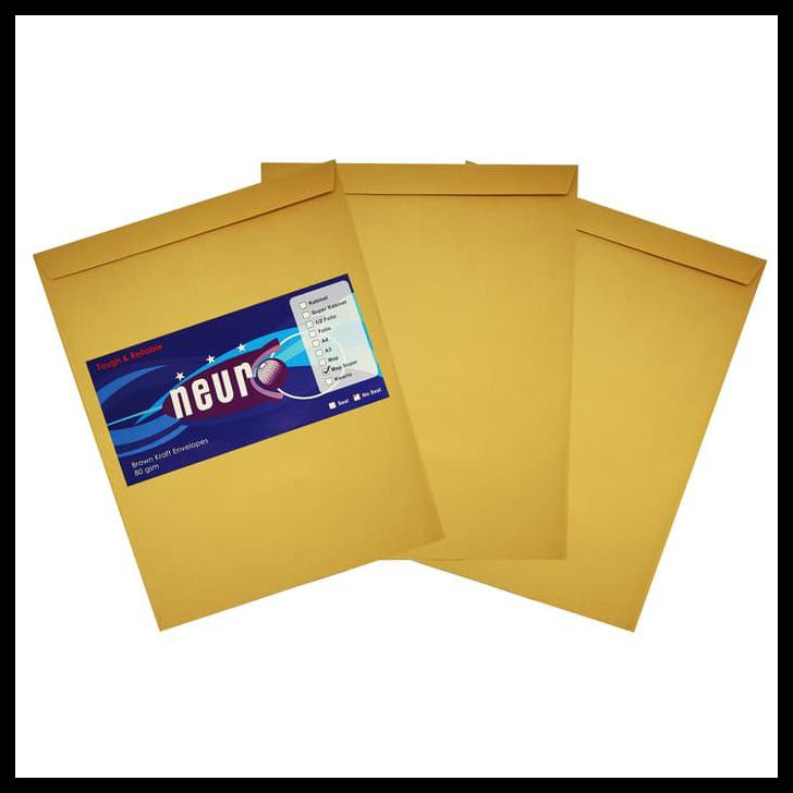 

Produk Terbaik Hot Promo!!! Amplop Coklat Ukuran Super Map Neuro ( 29 X 39,5 Cm )
