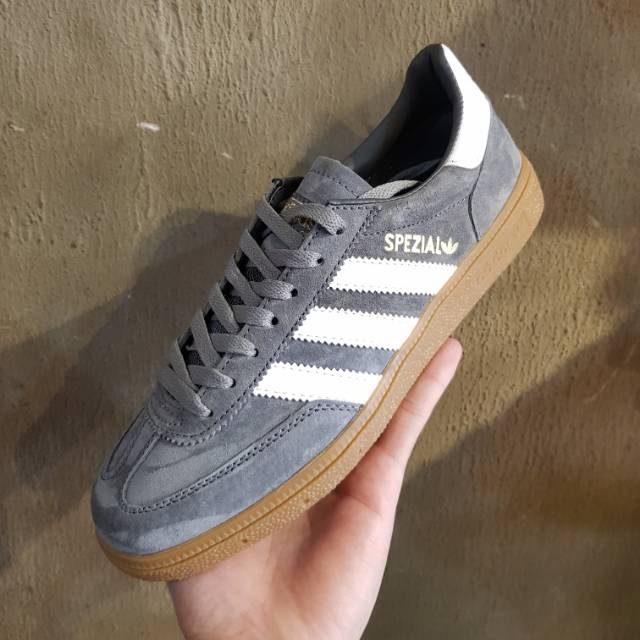 adidas spezial grey white