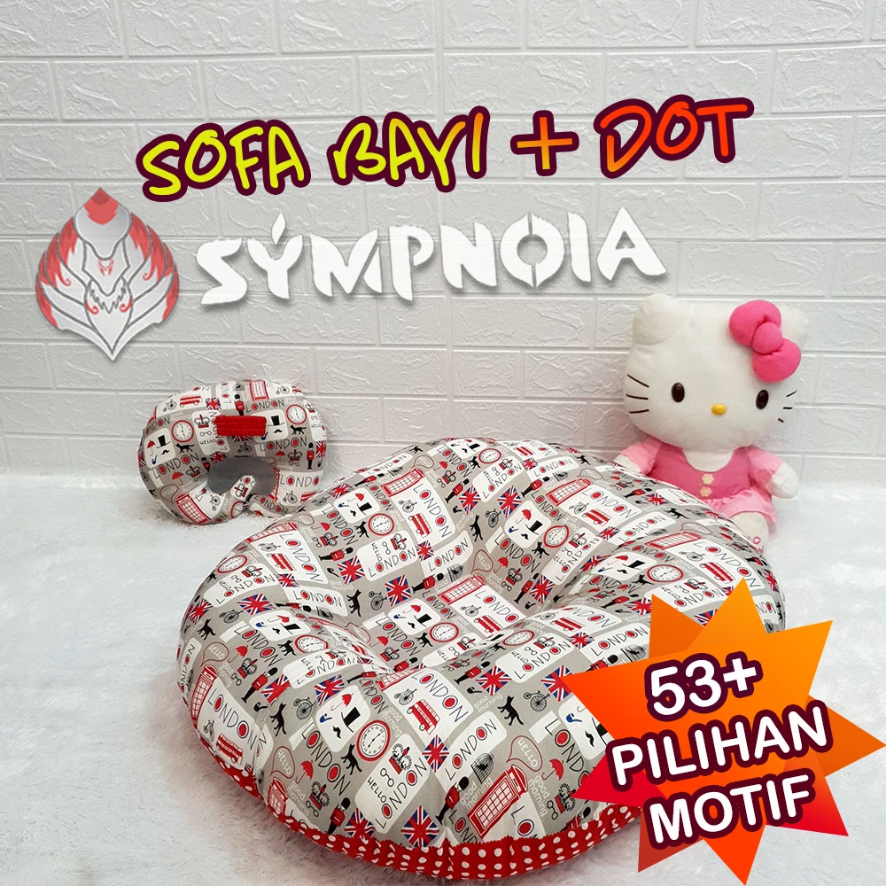 [NEW ARRIVAL} Sofa Bayi Multifungsi + Bantal dot