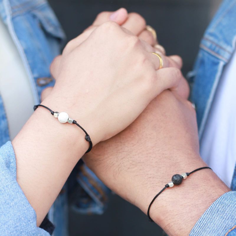 MINE &amp; YOURS Bracelet Gelang Couple Pasangan Etnik Persahabatan