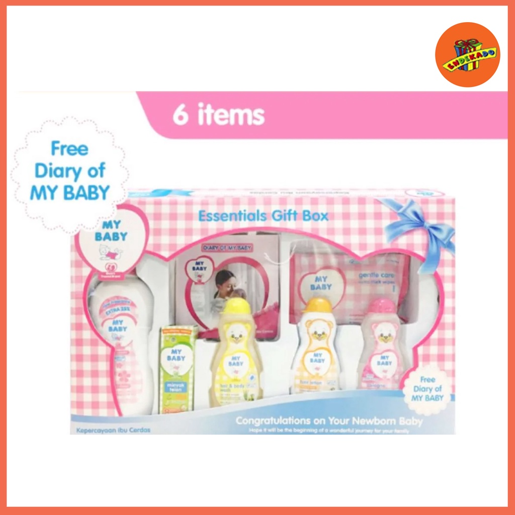 MY BABY GIFT BOX - Baby Gift Set - Perlengkapan Bayi Baru Lahir