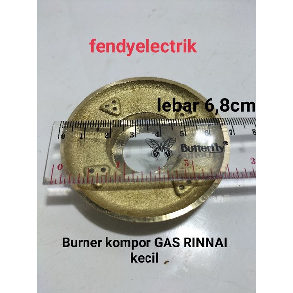 Burner kompor Gas RINNAI kecil Kuningan kompor rinnai murah(522C/522E)