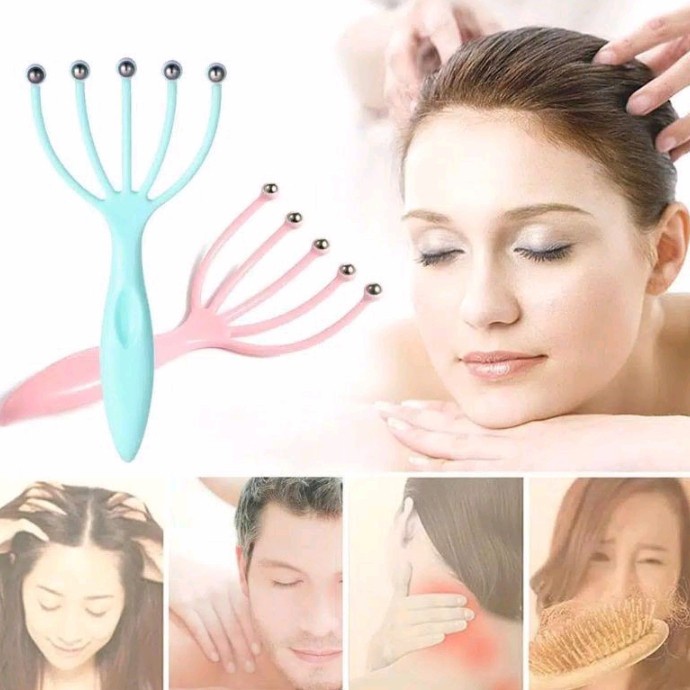 Alat Pemijat Pijat Kepala Model Roll Bokoma Head Refleksi Massage Scalp