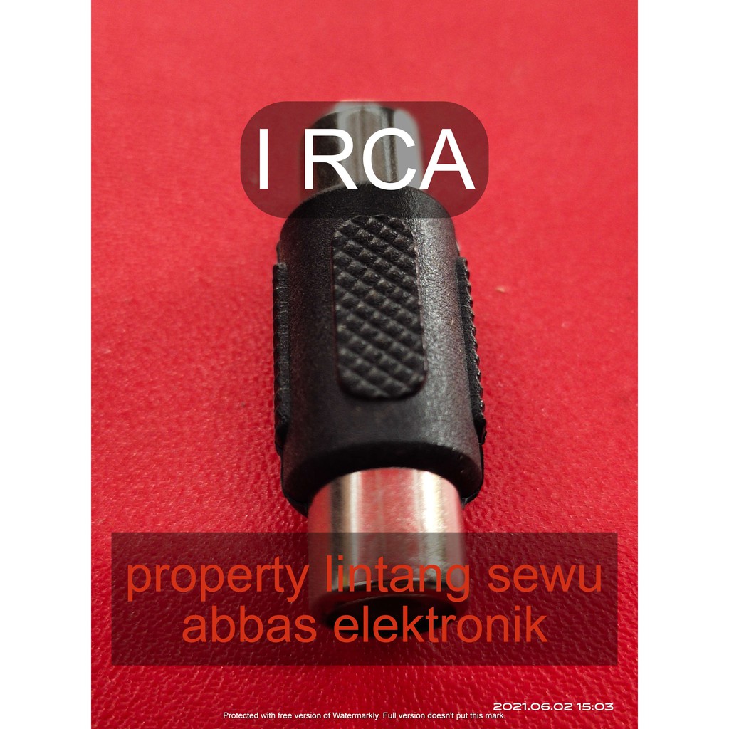 1 RCA I RCA KONEKTOR KABEL RCA